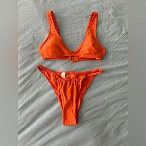 Aerie Orange Bikini Set